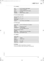 Preview for 61 page of Häfele MDU 110 Operating Manual