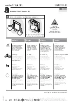 Предварительный просмотр 2 страницы Häfele Nimbus Zen Connect IN Quick Start Manual