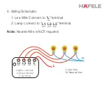 Предварительный просмотр 4 страницы Häfele Smart ZigBee switch User Manual