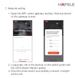 Предварительный просмотр 7 страницы Häfele Smart ZigBee switch User Manual