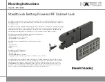 Предварительный просмотр 1 страницы Häfele StealthLock 237.56.350 Mounting Instructions