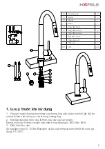 Preview for 5 page of Häfele TAP HT21-CH1P287 Instruction Manual