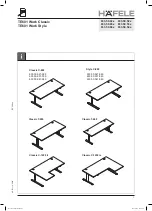 Häfele TE601 Work Classic C-800 Manual preview