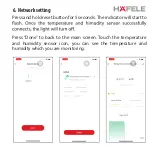 Предварительный просмотр 8 страницы Häfele Temperature & Humidity sensor User Manual