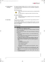 Preview for 6 page of Häfele WT 210 Installation And Maintenance Instructions Manual