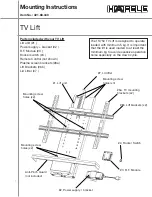 Предварительный просмотр 1 страницы Hafele 421.68.440 Mounting Instructions