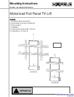 Preview for 1 page of Hafele 421.68.443 Mounting Instruction