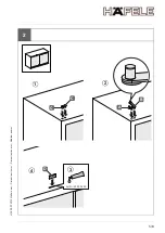 Preview for 5 page of Hafele 646.31.000 Installation Instructions Manual