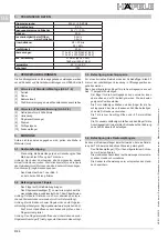 Предварительный просмотр 8 страницы Hafele 940.41.043 Installation Instructions Operating Instructions