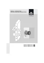 Hafele Dialock Cylinder DC Mounting And Brief Operating Instructions preview