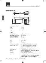 Preview for 212 page of Hafele Dialock MDU 100 Operating Instructions Manual