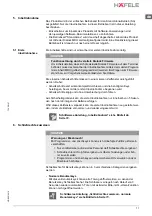 Preview for 11 page of Hafele DT 100 Operating Instructions Manual