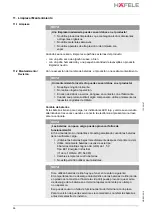 Preview for 56 page of Hafele DT 100 Operating Instructions Manual