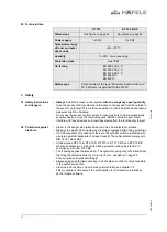 Preview for 10 page of Hafele DT 510 Operating Instructions Manual