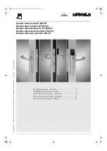 Hafele DT 600 FH Installation Instructions Manual preview