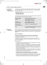 Preview for 15 page of Hafele DT 600 Operating Instructions Manual