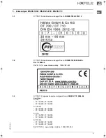 Preview for 5 page of Hafele DT 700 Mounting And Maintenance Instructions