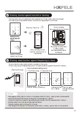 Предварительный просмотр 23 страницы Hafele ER4800 User Manual