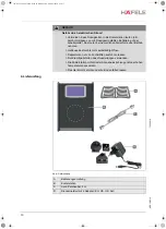 Предварительный просмотр 10 страницы Hafele ES 110 Operating Instructions Manual