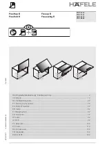 Hafele Free flap E Manual preview