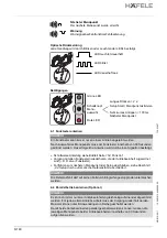 Preview for 6 page of Hafele Free flap E Manual