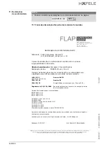 Preview for 120 page of Hafele Free flap E Manual