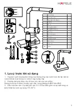 Preview for 5 page of Hafele HT21-CH1P254 Instruction Manual