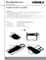 Hafele Ironfix 568.60.780 Mounting Instructions preview