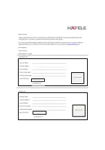 Предварительный просмотр 14 страницы Hafele Nagold 538.01.051 User Manual