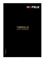 Hafele Nagold Castline Stark Manual preview