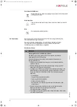 Preview for 6 page of Hafele Wandleser WRU 220 Installation And Maintenance Instructions Manual