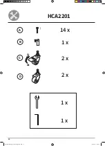 Preview for 20 page of HAFENBANDE HCA2201 Assembly Instructions Manual