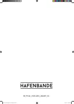 Preview for 28 page of HAFENBANDE HCA2201 Assembly Instructions Manual