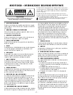 Предварительный просмотр 5 страницы Hafler GX2800 Owner'S Manual