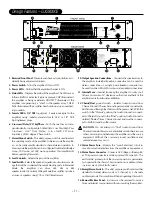 Предварительный просмотр 13 страницы Hafler GX2800 Owner'S Manual