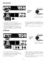 Предварительный просмотр 21 страницы Hafler GX2800 Owner'S Manual