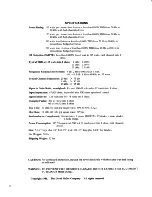 Preview for 2 page of Hafler P230 Assembly And Operation Instructions