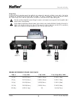 Предварительный просмотр 13 страницы Hafler P3100 User Manual