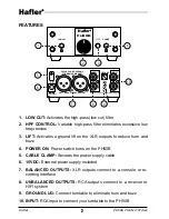 Предварительный просмотр 4 страницы Hafler PH50B User Manual