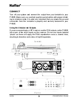 Предварительный просмотр 5 страницы Hafler PH50B User Manual