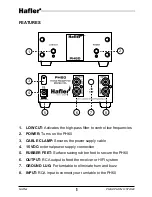 Preview for 3 page of Hafler PH60 User Manual