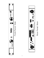 Preview for 11 page of Hafler trans-nova P1000 Installation And Operation Manual