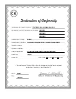 Preview for 2 page of Hafler Trans-nova TRM8.1 Installation & Operation Manual