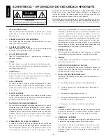 Preview for 4 page of Hafler TRM10.1 Installation & Operation Manual