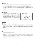 Preview for 12 page of Hafler TRM10.1 Installation & Operation Manual