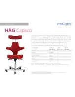 HAG Capisco User Manual preview