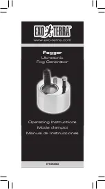 Hagen EXO TERRA Fogger PT2080 Operating Instructions Manual preview