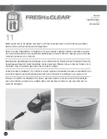 Предварительный просмотр 18 страницы Hagen Fresh&Clear User Manual