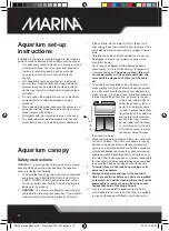 Preview for 12 page of Hagen Marina Instructions For Use Manual