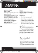 Preview for 70 page of Hagen Marina Instructions For Use Manual